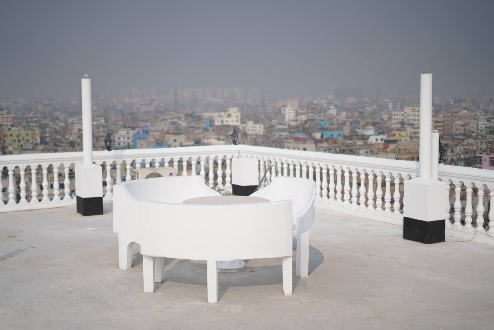 Rooftop Evening Ambiance